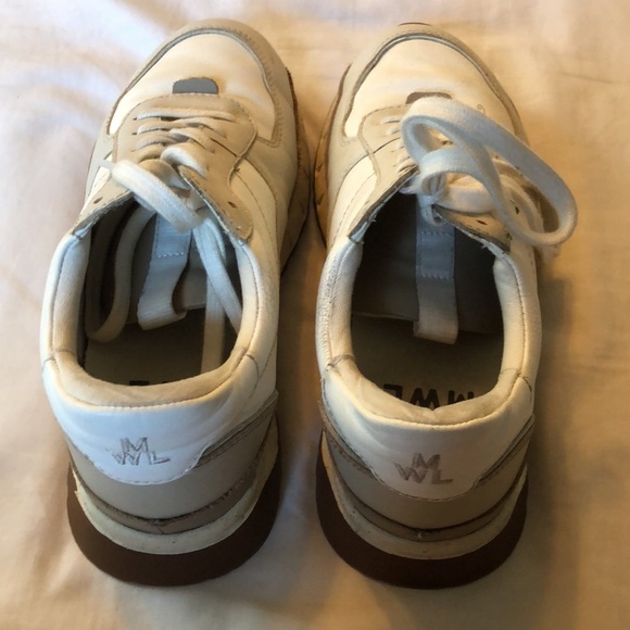 Madewell Kickoff Trainer Everyday Cloud Sneakers in Neutral Colorblock Leather - Picture 12 of 16
